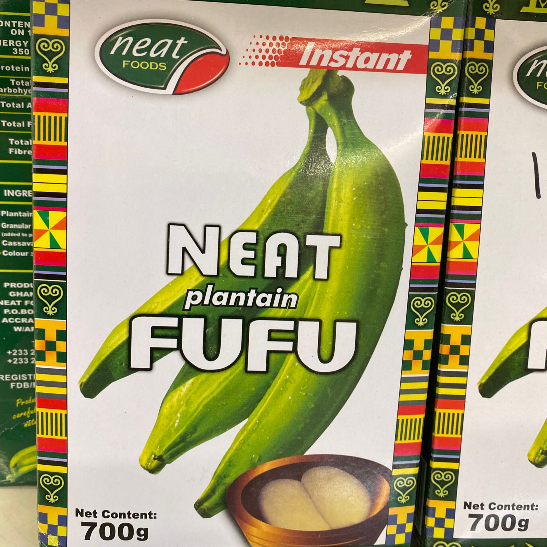Neat Plantain Fufu (700g)