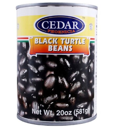 CEDAR Black Turtle Beans Canned (540mL)
