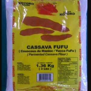 Cassava Fufu (Kotoko)(1.36kg)