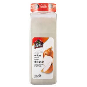 Club House, Quality Natural Herbs and Spices, Onion Powder (480g)
