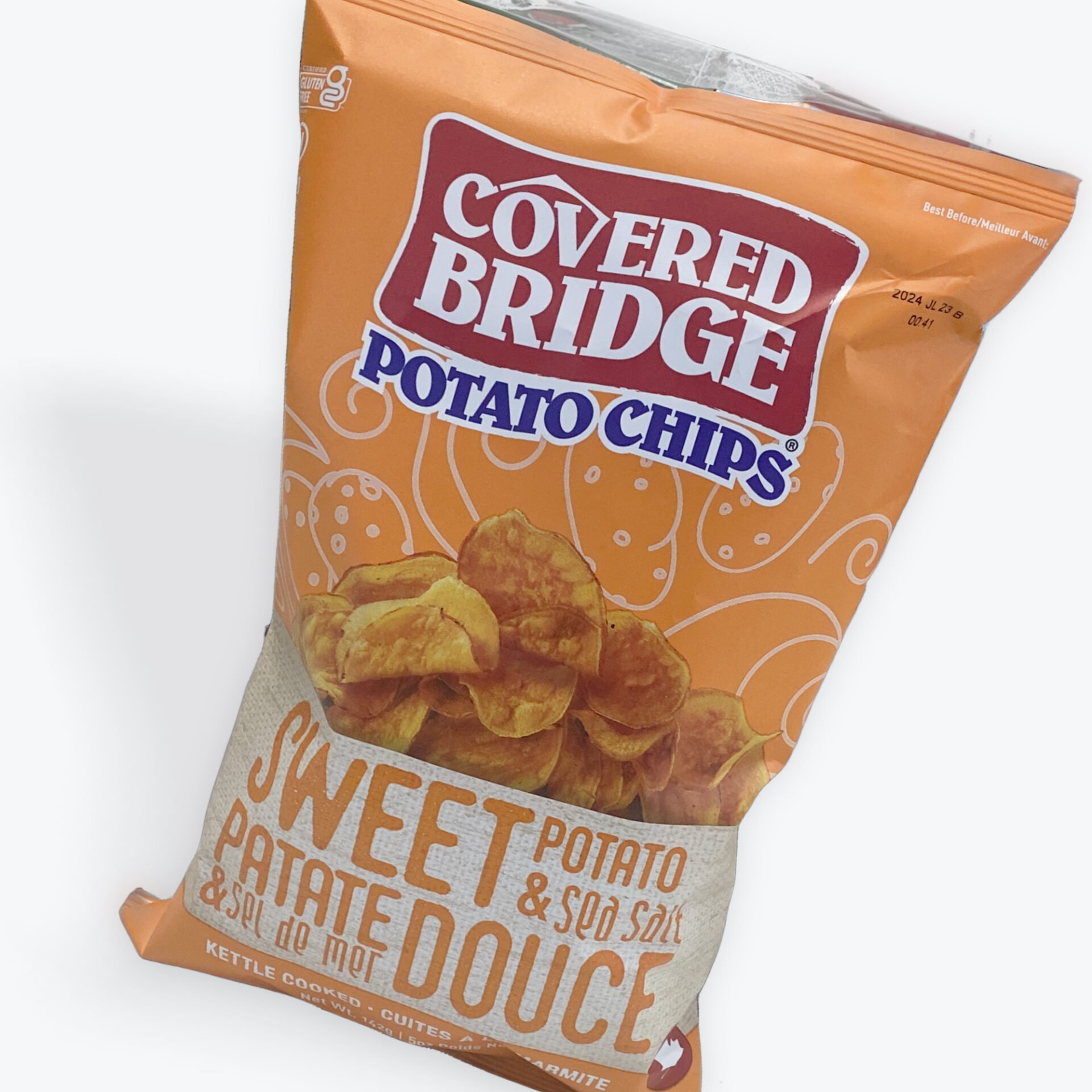 Covered Bridge Chip Potato Sweet Potato & Sea Salt(142g)