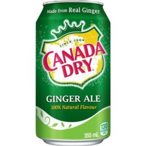 CANADA DRY GINGER ALE, 355ML