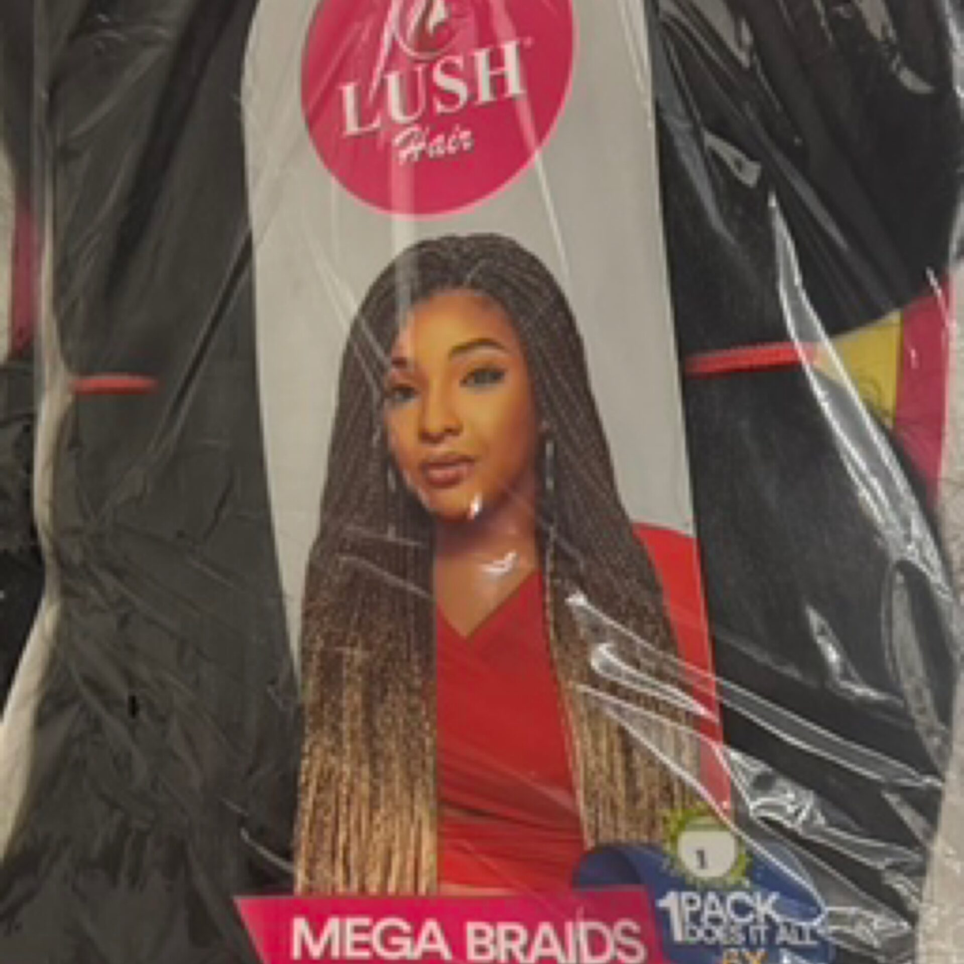 Lush mega braids