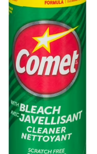 Comet powder with bleach